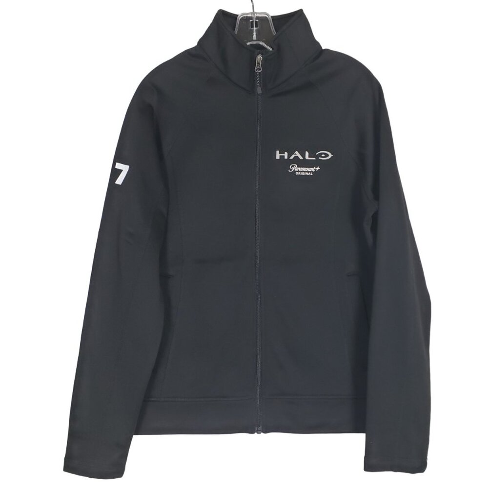 Trimark Scuba Style Jacket Men Small, Black with Paramount Halo Logo NWOT